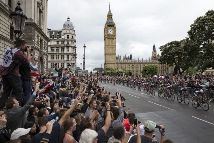 British Cycling has thrown its weight behind plans to bring the Tour de France Grand Depart back to the UK for the first time since 2014 and insisted it would &ldquo;love&rdquo; to stage it in London.