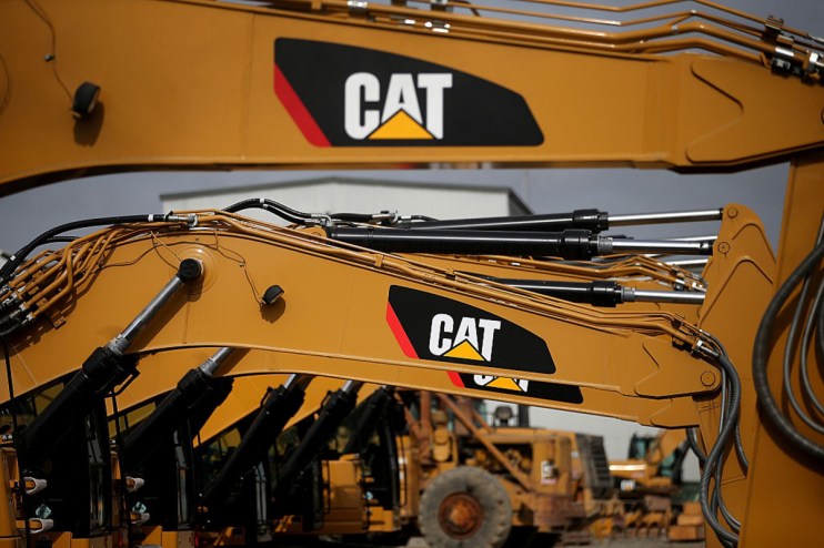 The UK arm of Caterpillar has posted a pre-tax profit of more than &pound;100m for its latest financial year. (Photo by Justin Sullivan/Getty Images)
