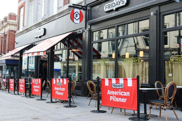 The deal to save the UK operations of TGI Fridays is expected to cover 50 to 55 of the chain's 87 locations.