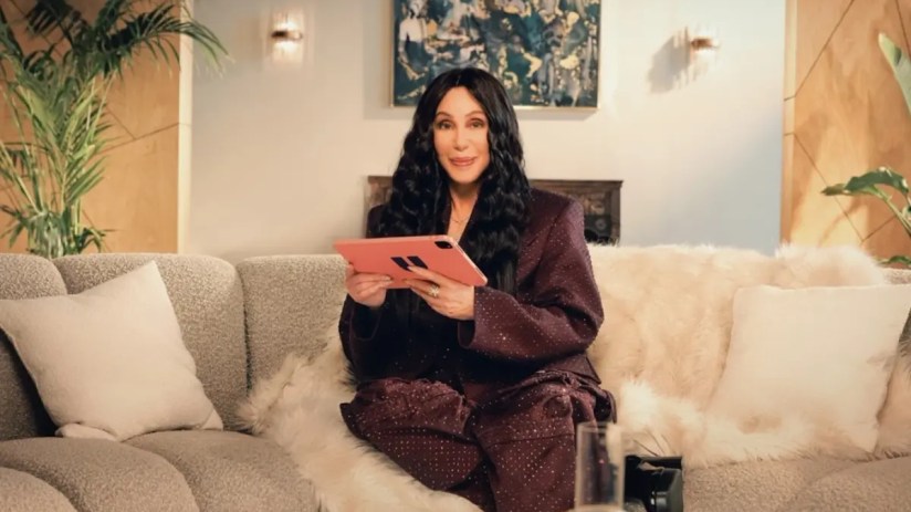 Cher recently appeared in an advert for UKTV to mark the rebrand of UKTV Player to U.
