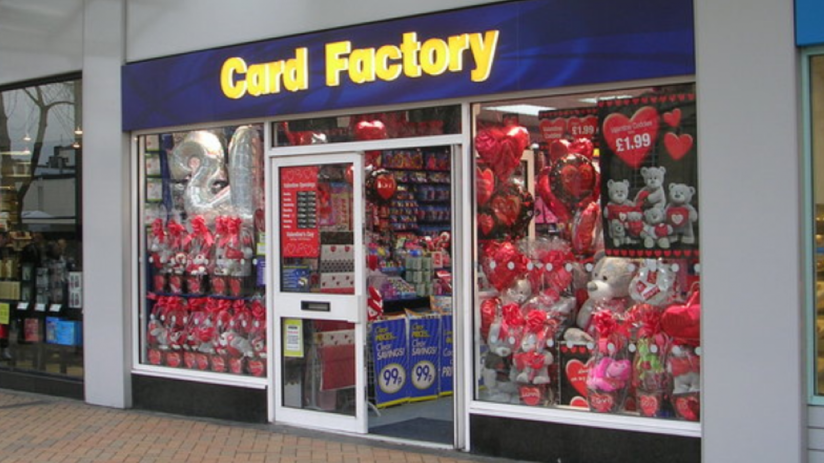 Card factory announced an interim dividend of 1.2p