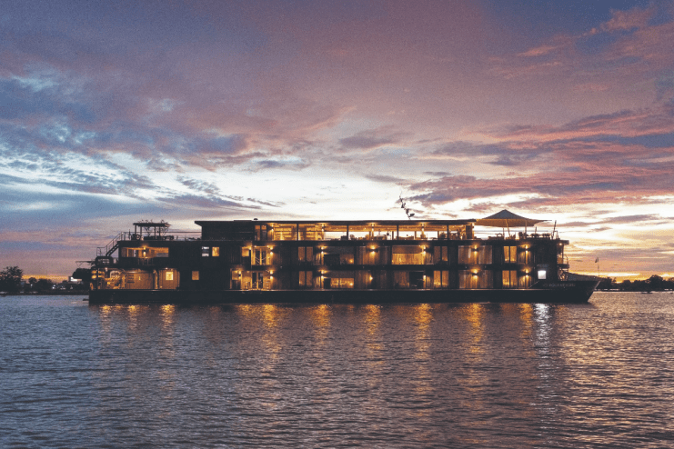 Cruising the Mekong with Aqua