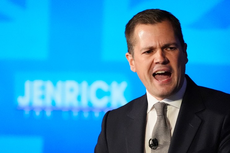 Kemi Badenoch&rsquo;s poll lead amongst Tory members has dropped from 18 points to just four ahead of rival Robert Jenrick, a new survey has found. Photo: PA