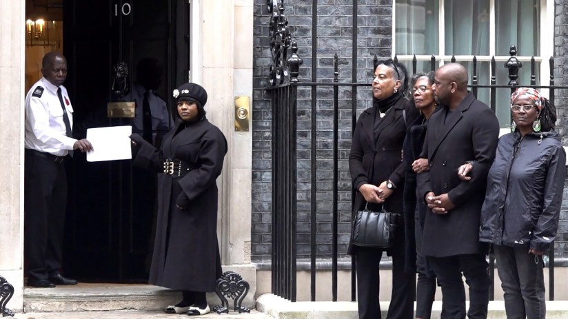 Hundreds of people have gathered for a march in central London to protest over deaths in custody alongside the Justice for Chris Kaba campaign.