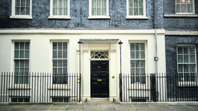 LONDON, ENGLAND: A general view of number 11, Downing Street in London, England. Autumn Budget 2024 Live: Rachel Reeves set to deliver Labour's budget (Photo by Leon Neal/Getty Images)