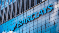 Barclays bank exterior with logo as it announces mortgage rate cuts amidst upcoming interest rate decision.