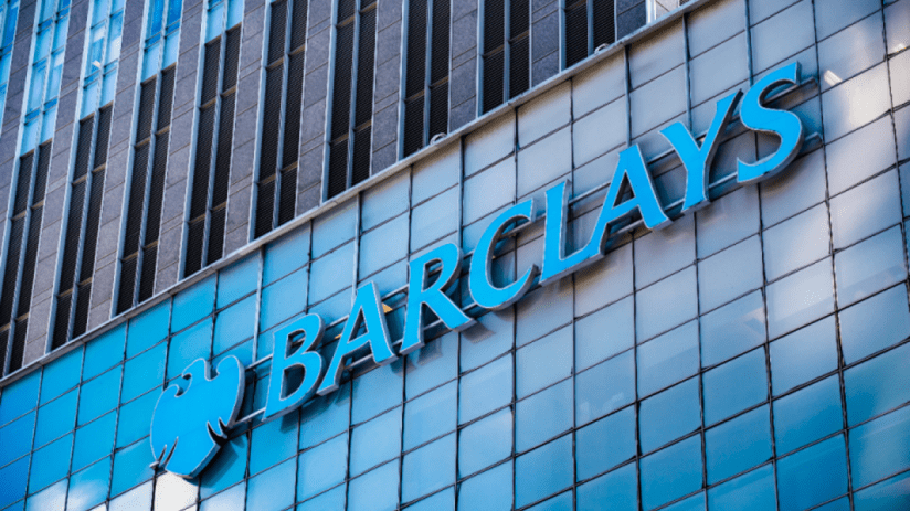 Barclays bank exterior with logo as it announces mortgage rate cuts amidst upcoming interest rate decision.