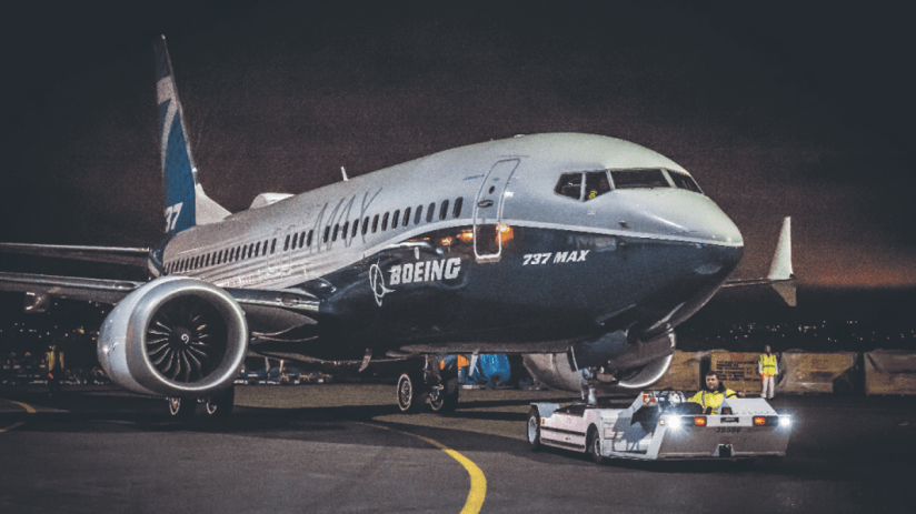 Boeing reported a net loss of $31m (&pound;23.3m) in the three months ended March, down from $355m the year prior.