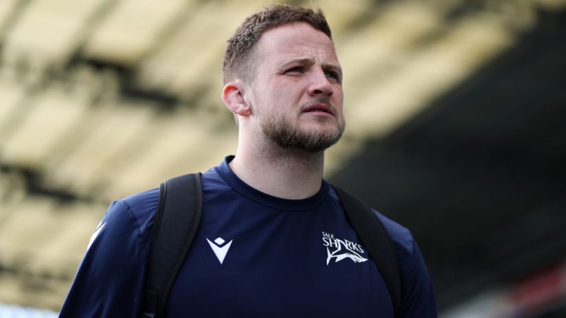 Sale's Jonny Hill was accused of grappling with a Bath fan in June
