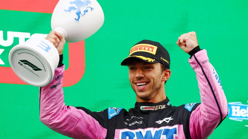 Alpine F1 driver Pierre Gasly has entered padel with French financier Loic Fery