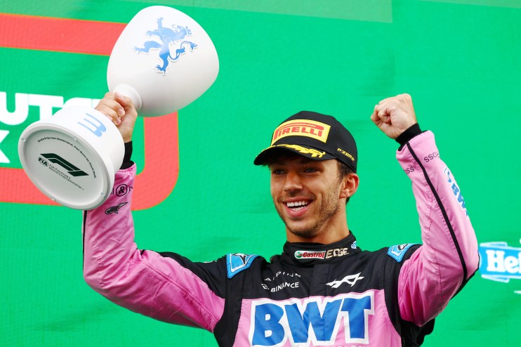 Alpine F1 driver Pierre Gasly has entered padel with French financier Loic Fery