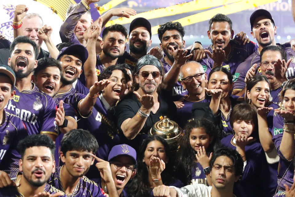Bollywood actor Shah Rukh Khan co-owns IPL team Kolkata Knight Riders