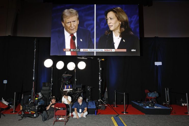 US presidential candidiates Donald Trump & Kamala Harris