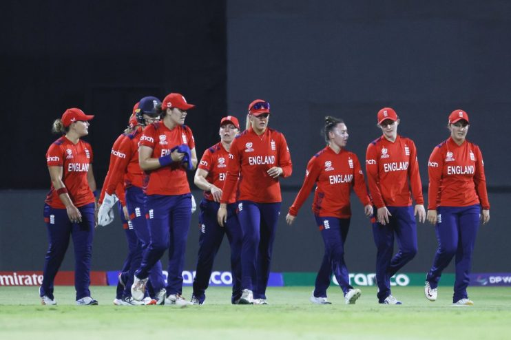 England were beaten by the West Indies on Tuesday in a match that resulted in their exit from the Women&rsquo;s T20 Cricket World Cup.