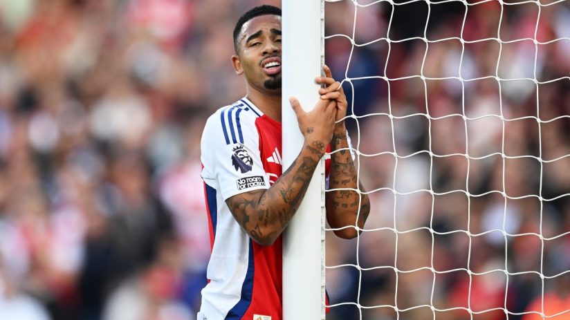 Gabriel Jesus hasn't scored for Arsenal since January