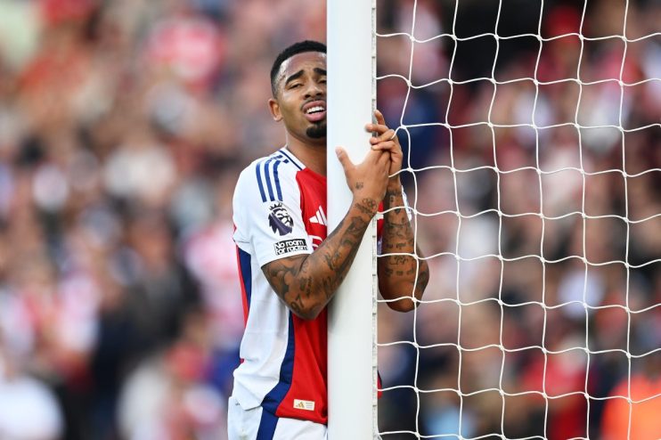 Gabriel Jesus hasn't scored for Arsenal since January