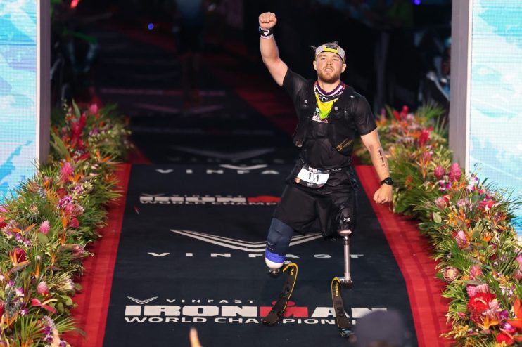 Billy Monger's Ironman triathlon world record impressed Prince William and has encouraged him to consider the LA 2028 Paralympics