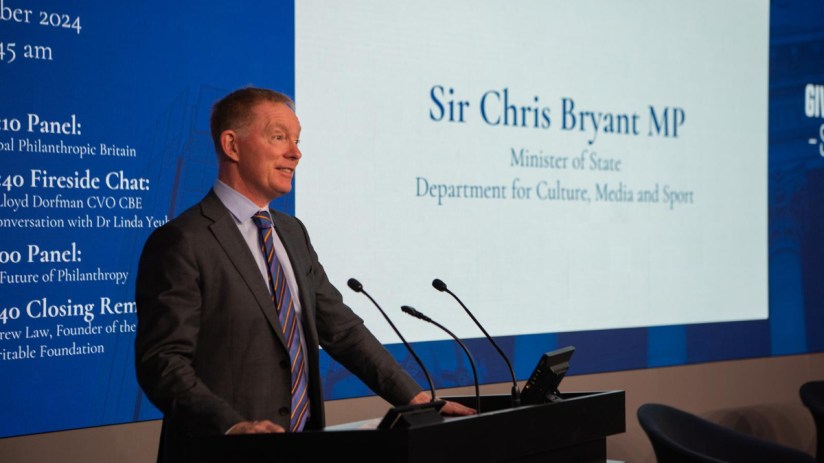 The Giving and Impact Summit was held last week at the London Stock Exchange