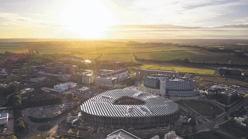 The Astrazeneca Discovery Centre (DISC) in Cambridge, UK