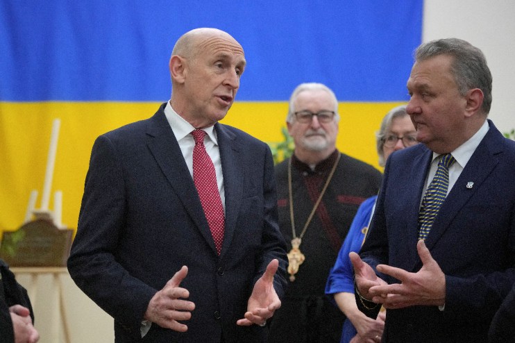 The defence secretary has insisted he &ldquo;won&rsquo;t be drawn on operational details&rdquo; of the conflict in Ukraine, amid reports UK-made Storm Shadow missiles have been fired into Russia. Photo: PA