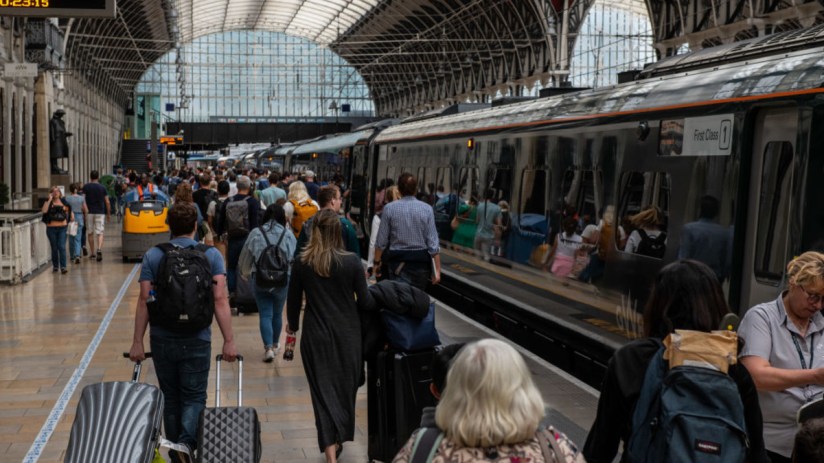 GWR services to and from London Paddington have been hit. (Photo by Chris J Ratcliffe/Getty Images)