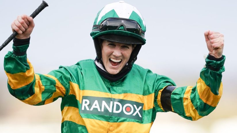 Rachael Blackmore is among the jump jockeys in contention for the &pound;1.5m David Power Jockeys' Cup
