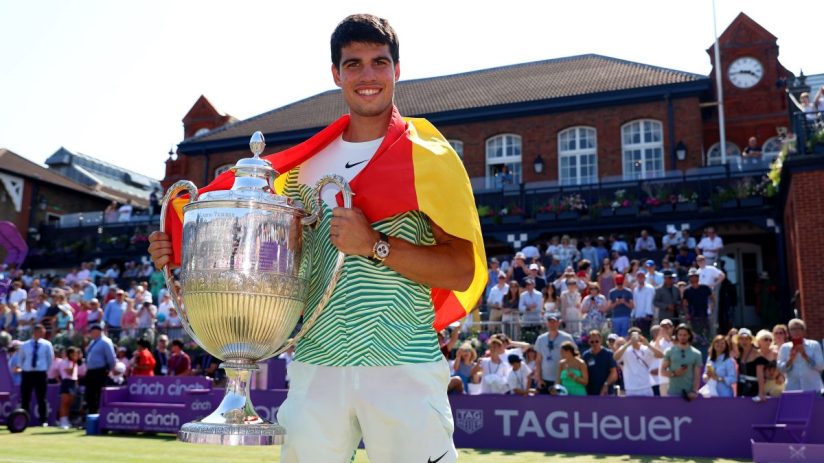 Reigning Wimbledon champion Carlos Alcaraz will return to Queen's Club in 2025 as he looks to win the British grass season curtain raiser for the second time in three years.