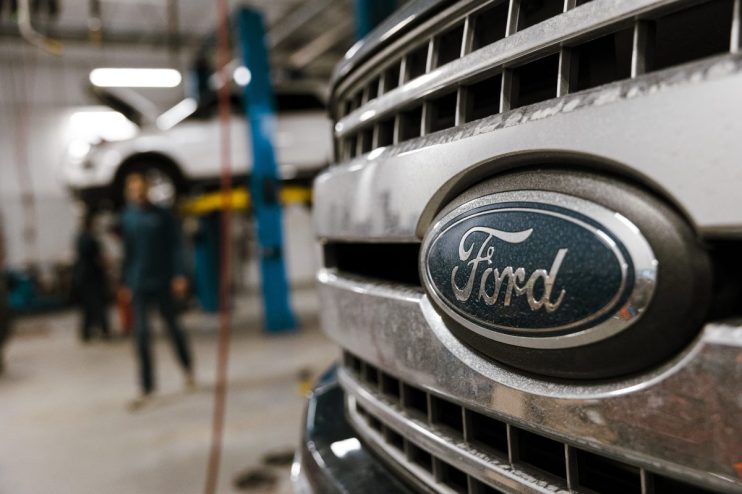 Ford's subsidiary FCE Bank has set aside &pound;61m for motor finance payouts. Mordant/Bloomberg via Getty Images