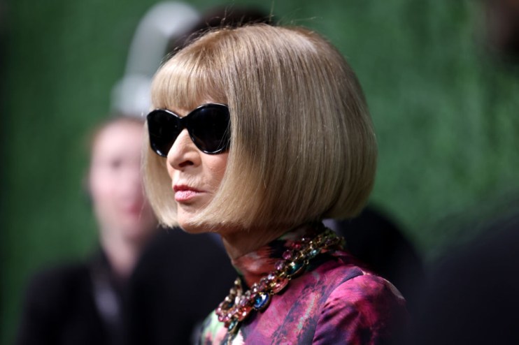 Anna Wintour is the artistic director and global chief content officer at Cond&eacute; Nast. (Photo by Tristan Fewings/Getty Images)