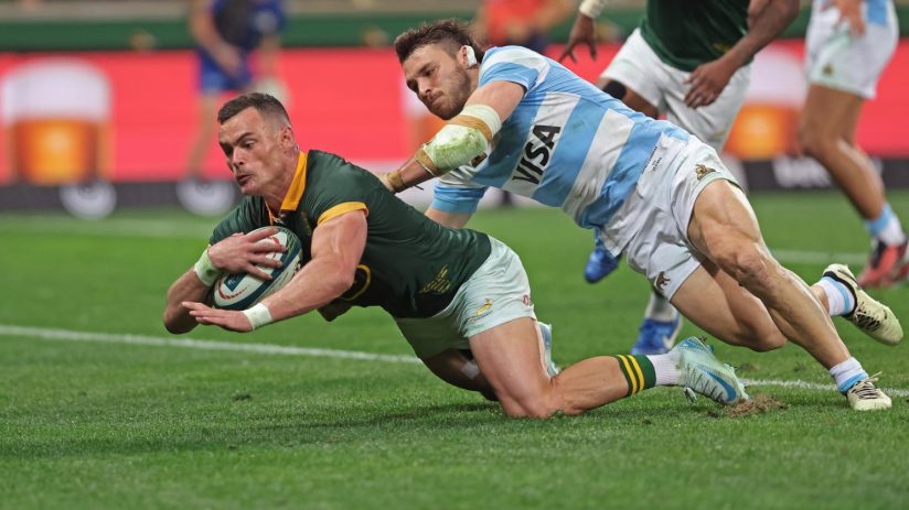 World champions South Africa and World Cup semi-finalists Argentina are in talks to play a Rugby Championship fixture at London's Allianz Stadium in 2025, Morning Wire can reveal.