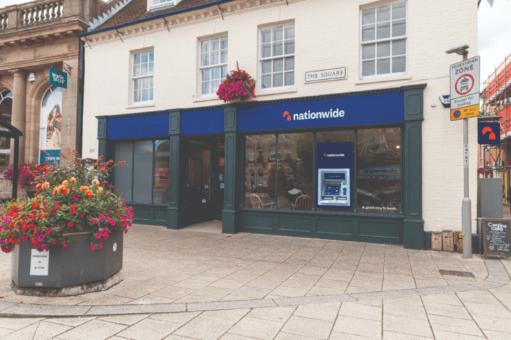 Nationwide has been slapped with a fine by the City watchdog.