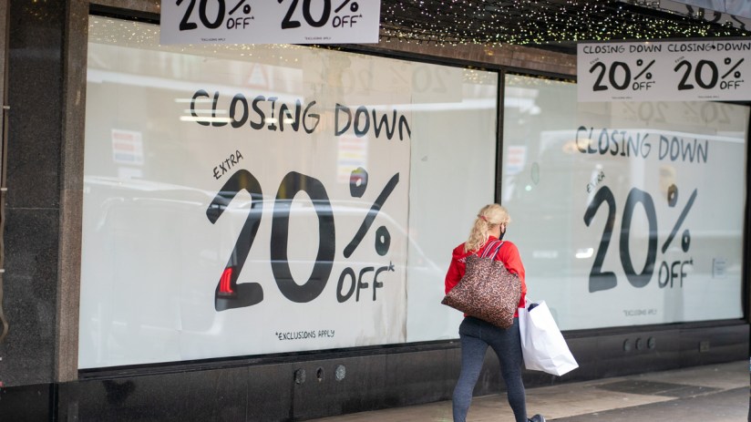 Insolvencies jumped by 13 per cent in November