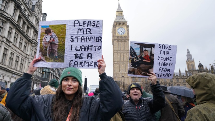 Hedge fund managers could buy up farmland if UK farmers sell up to avoid the inheritance levy, MPs were told, as the Tories brought a vote on the so-called &lsquo;family farm tax&rsquo;.