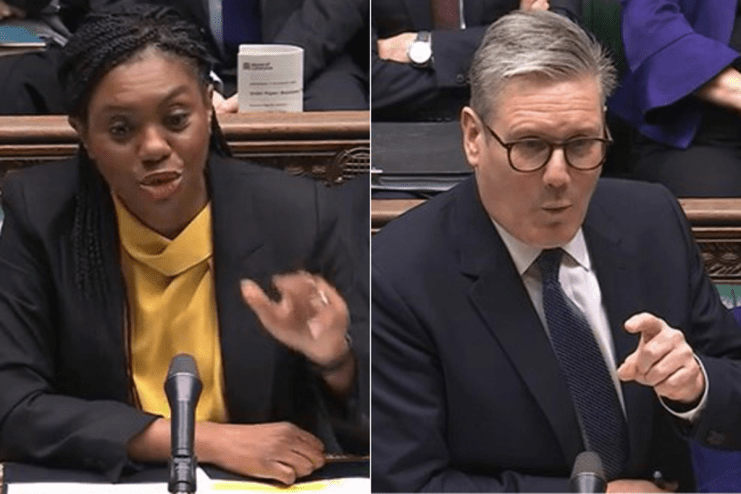 Rachel Reeves will be &ldquo;coming back for more&rdquo; borrowing and further tax rises in her next Budget, Kemi Badenoch has lambasted Sir Keir Starmer at PMQs. Photos: PA