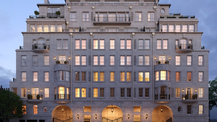 The 1 Mayfair property development (Image courtesy of Lawrie Cornish)