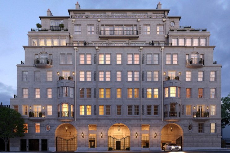 The 1 Mayfair property development (Image courtesy of Lawrie Cornish)
