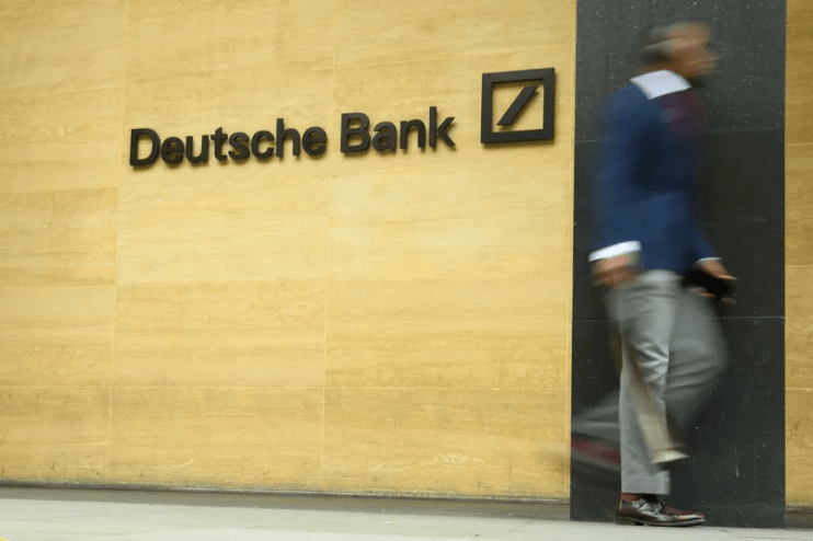 Deutsche Bank is Germany's biggest lender.
