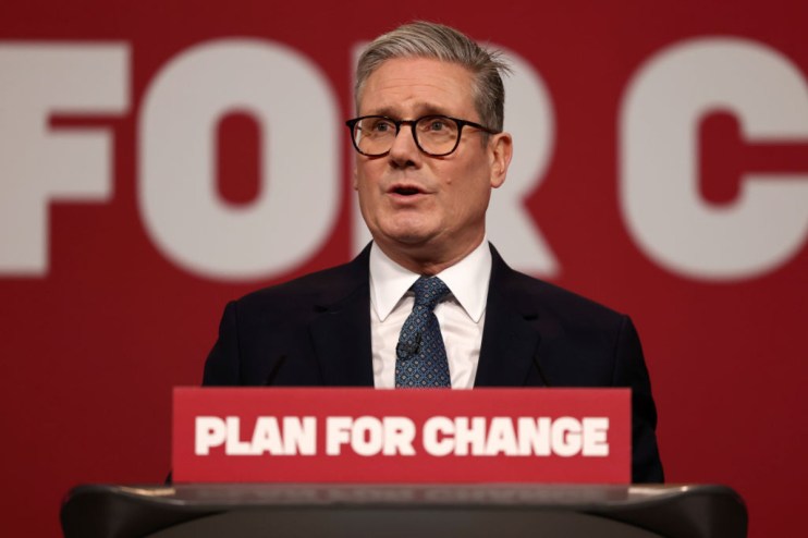 Kier Starmer delivered a major speech earlier today. (Photo by Darren Staples-WPA Pool/Getty Images)