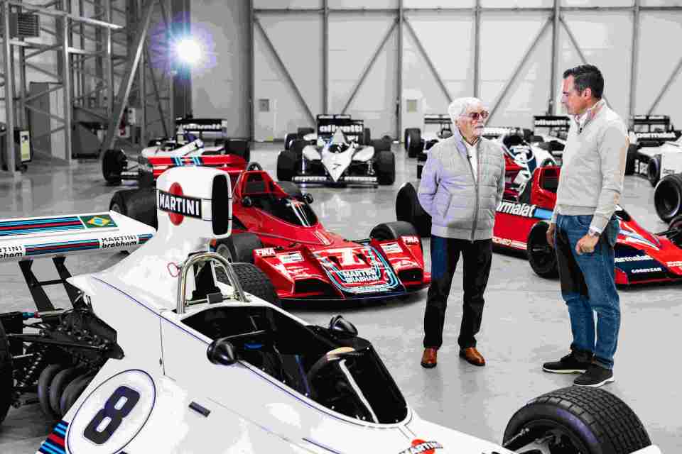 Ecclestone has engaged British dealer Tom Hartley Jnr to handle his classic car sale