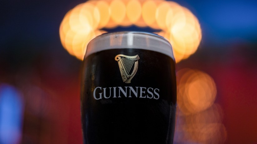 A pint of Guinness. Photo by Ben Black on Unsplash.
