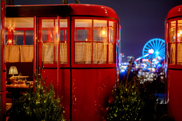 The pop-up on the rooftop of the Berkeley remains open until 28 January