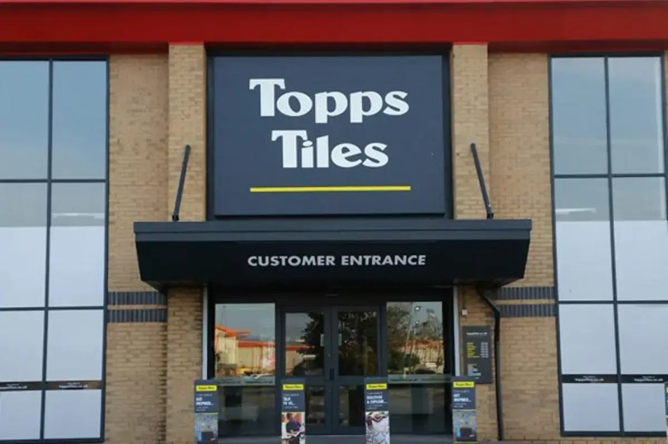 Topps Tiles is headquartered in Leicester.