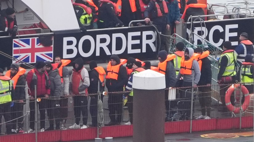 Suspected people smugglers could face bans from travel and social media. Photo: PA