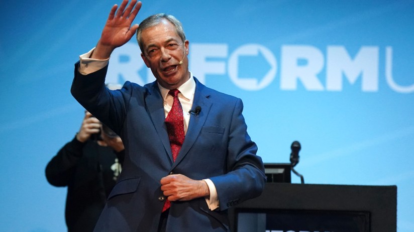 Reform UK leader Nigel Farage. Photo: PA