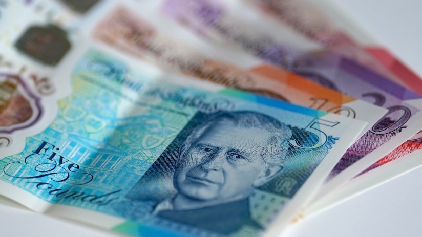 A view of &pound;5, &pound;10, &pound;20 and &pound;50 bank notes (Gareth Fuller/PA Wire)