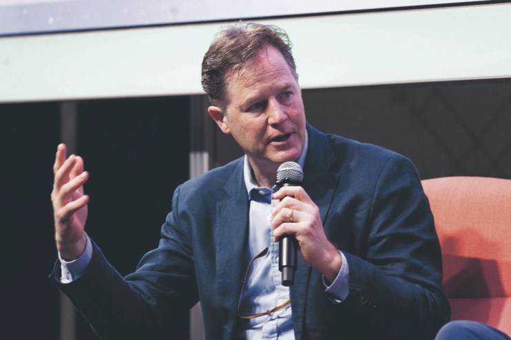 Nick Clegg has hit out at Labour's "sanctimonious" approach to governing. David Parry/PA Media Assignments
