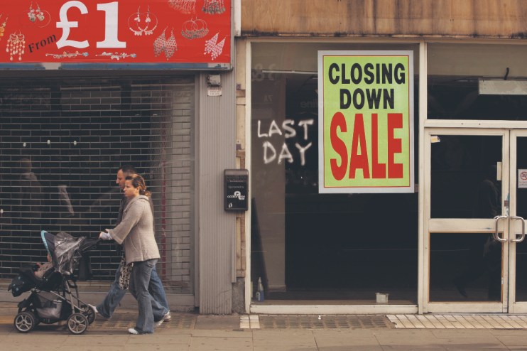 The number of insolvencies exceeded 2,000 in May.