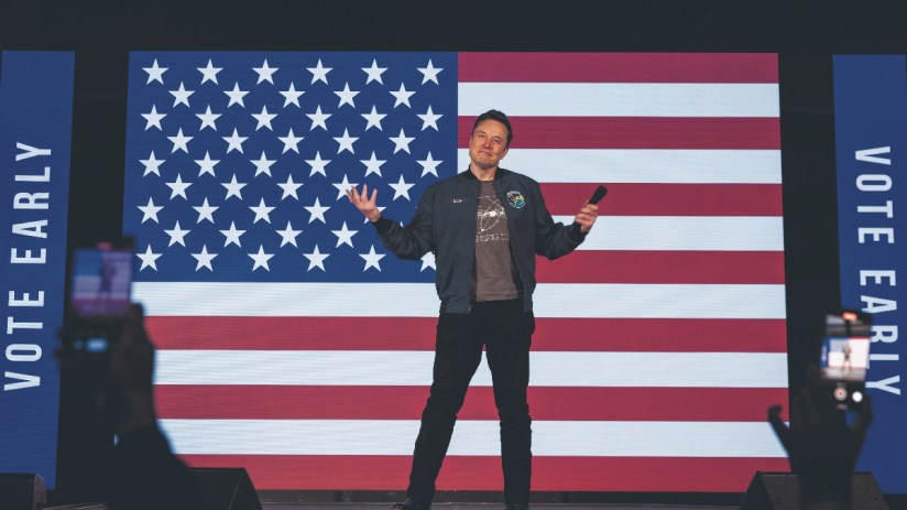 Elon Musk owns X