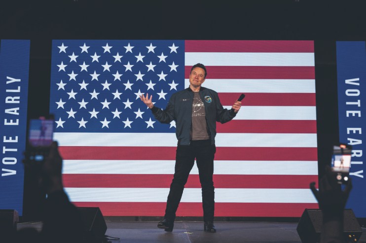 Elon Musk owns X