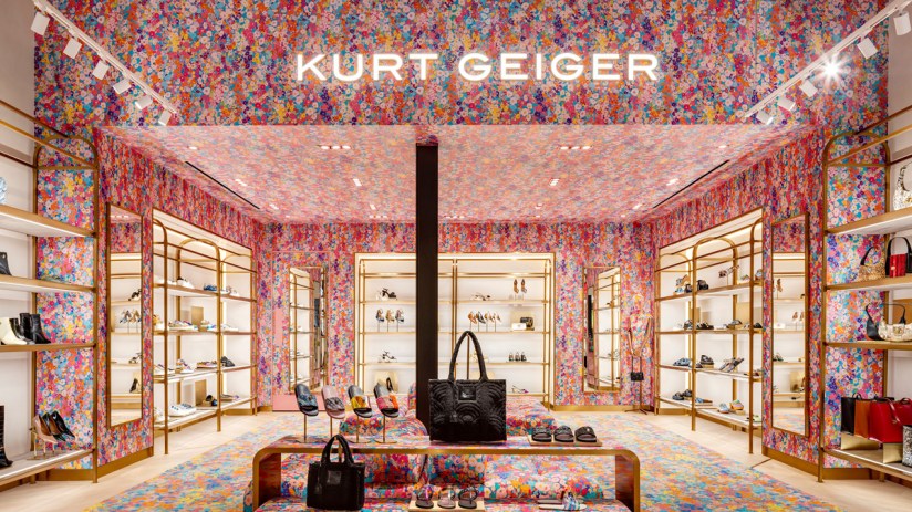 Kurt Geiger has opened its first four stores in the US